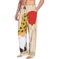 thumbnail image 6 of Zufioo Three Gnomes With Balloons Mens Pajama Pants Sleep & Lounge Pants Sleepwear Pants(Available in Big & Tall)-XX-Large, 6 of 6