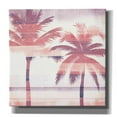 thumbnail image 1 of Epic Graffiti 'Beachscape Palms III Pink Purple' by Michael Mullan, Canvas Wall Art, 26"x26", 1 of 3