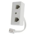 thumbnail image 3 of Adaptador divisor de línea telefónica 6P4C RJ11 macho a hembra doble, 3 of 3