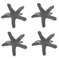 thumbnail image 4 of MLINS Silver Alloy Napkin Rings for Table Decor Exquisite Decoration for Weddings Parties Banquets Set of 4, 4 of 8
