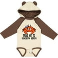 thumbnail image 3 of Inktastic Rehoboth Beach Delaware Cute Crab Boys or Girls Long Sleeve Baby Bodysuit, 3 of 5