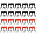 thumbnail image 1 of 20pcs TB1503 Double Row Screw Terminal Shorting Strip Shorting Strips Red Black, 1 of 8
