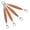 Multicolor, variant on Gymnture car straps 6pcs Universal Automotive Ground Strap Copper Vehicle Grounding Cable Straps for Car Engine Electrical Systems High Conductivity Ground Strap with Ring Terminals