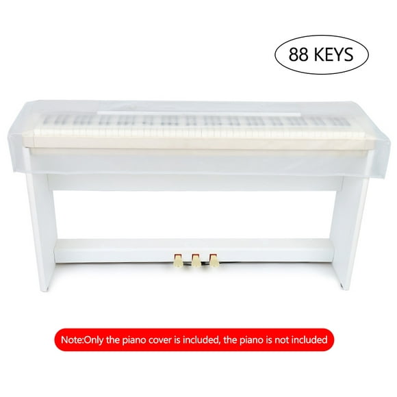 Transparent Grind Arenaceous Piano Cover Digital Piano Keyboard Dustproof and Waterproof Cover