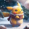 thumbnail image 1 of Pintura de diamante 5D DIY completo redondo taladro Pikachu FLhrweasw Kit decoración del hogar Nuevo, 1 of 9