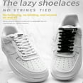 thumbnail image 2 of No Tie Shoelaces Elastic Shoelaces Strings Shoe Laces Fast Lacing Lazy Lace Quick Lazy Laces for Adults Kids Elderly, 2 of 6