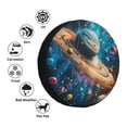 Salouo Colorful Universe Print Spare Tire Cover 1417 inch Spare