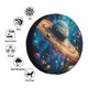 thumbnail image 4 of Fotbe Colorful Planet Universe Funda de Llanta de Repuesto con Estampado, Engrosada, Ajuste Universal para Jeep, Remolque, RV, SUV, Camión-15 inch, 4 of 6