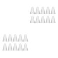 thumbnail image 3 of Moyic 10 piezas de tapas de plumín antideslizantes de silicona extraíbles para pantalla táctil, funda para punta de bolígrafo, alta Blanco 2Conjunto, 3 of 6