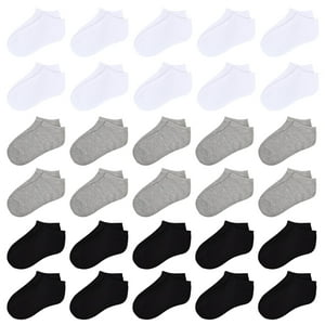 Elutong Kids Low-Cut Ankle Socks 30-Pack