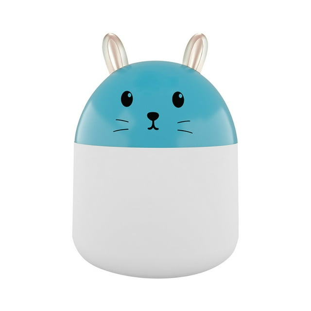 Portable Mini Humidifier 250ml Cool Mist Humidifier with Night Light