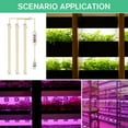 thumbnail image 3 of Barre Lumineuse pour Plantes d'Intérieur, 42-168LED Lampe de Culture Spectre Complet Alimentée par USB, 5 Niveaux de Réglage, Allumage/extinction Automatique, Compatible Partout Plantes d'Intérieur, 3 of 7