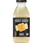 Ocean's Halo, Organic Deep Sea Water, Honey Ginger, 16oz