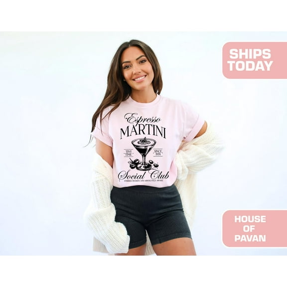 Nero Social Club Tee, Black Espresso Martini Shirt, Minimalist Nightlife Graphic Tee, Dark Aesthetic T-Shirt, Trendy Cafe Bar Top, Oversized