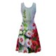 thumbnail image 5 of Vestido sin mangas informal sin mangas para mujer, vestido con cuello redondo y estampado floral de verano para la playa Pompotops  ghjkhdj1554, 5 of 5