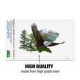 thumbnail image 3 of Bald Eagle Flying Over the Mountains Scenic Home Business Office Sign, 3 of 7