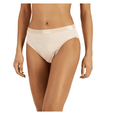 Jenni Women’s Hi-Cut Bikini Underwear, Chai , Small