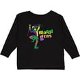 thumbnail image 3 of Inktastic Mardi Gras jester celebration Boys or Girls Long Sleeve Toddler T-Shirt, 3 of 5