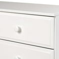 thumbnail image 3 of Essentials Six Drawer Double Dresser - White Finish, 3 of 3