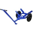thumbnail image 2 of LOG DOLLY WITH LOAD BINDER AND CHOKER CHAIN 440LB ,With 2PCS 16in Air Tires, Blue Color Frame, 2 of 9
