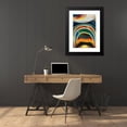 thumbnail image 4 of Otto Freundlich 18x24 Black Modern Framed Museum Art Print Titled - Light Circles (Cosmic Rainbow) (1922), 4 of 5