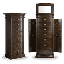 Hives & Honey Landry Walnut Jewelry Storage Armoire