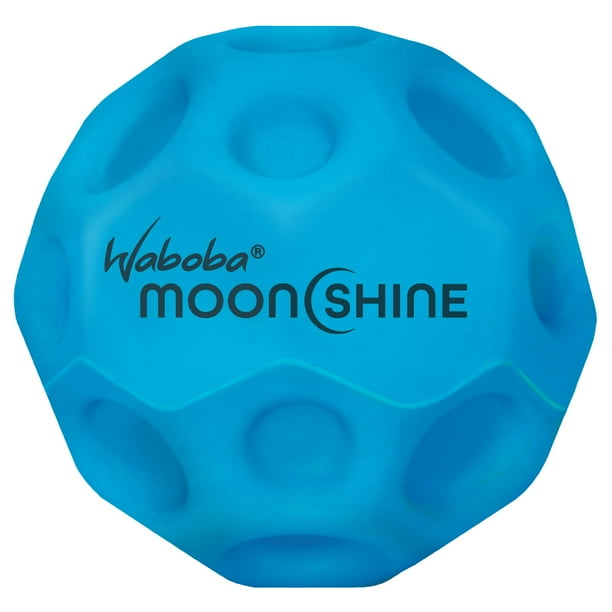 Bola hinchable Waboba Moonshine Light Up Moon Ball azul
