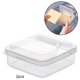 thumbnail image 5 of Contenedor de almacenamiento Macarena Contenedor de alimentos para refrigerador Apilable 2 uds, 5 of 8