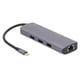 thumbnail image 2 of Estación de acoplamiento multipuerto Plug and Play de alta velocidad tipo C Hub para Switch, portátil, teléfono, tableta, 2 of 8