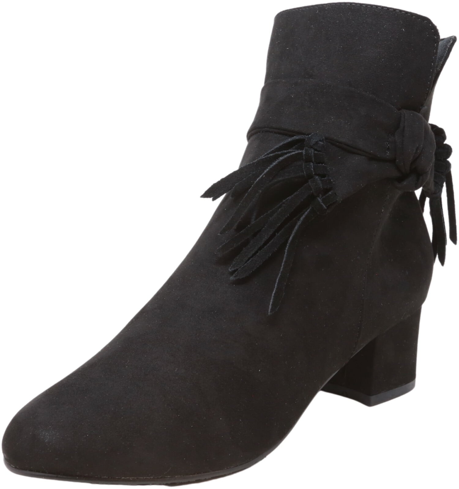 afhængige Profit hvordan man bruger Soft Style Women's Gypsie Suede Black High-Top Boot - 7.5 M - Walmart.com