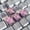 4 purple ones, variant on 3D Star Glitter Resin Arrow Keycaps, Shine-Through Directional Key Set for Mechanical Keyboard, Cute Translucent Cherry Profile