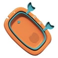 thumbnail image 3 of Bañera plegable para mascotas, bonita bañera portátil multifuncional que ahorra espacio para mascotas con orificio de ducha para gatos y perros, 3 of 13