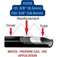LP Propane Gas Hose Pressure Washer Hose Air Hose Assembly 3/8" Female