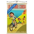thumbnail image 3 of Disney Pixar Luca - La Grande Corsa Wall Poster with Wooden Magnetic Frame, 22.375" x 34", 3 of 3