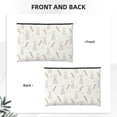 thumbnail image 2 of Cauagu Retro Rabbit for Tyvek Makeup Bag,Reusable Travel Cosmetic Bag Women Organizer Toiletry Bag Birthday,Gifts for Women Girlfriend Mom Teacher 6.5’’*8.9’’, 2 of 7