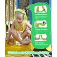 thumbnail image 3 of PROHEAR 032 2.0 Écouteurs Antibruit pour Enfants avec Serre-Tête Ajustable - Protection Auditive Autisme 25 dB NRR pour Enfant pour Tondre Étudier Dormir Course - Vert et Bleu, Lot de 2, 3 of 8
