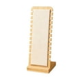 thumbnail image 2 of Mornei Jewelry Stand Freestanding Necklace Organizer Bamboo Decorative Showcase Jewelry White, 2 of 9