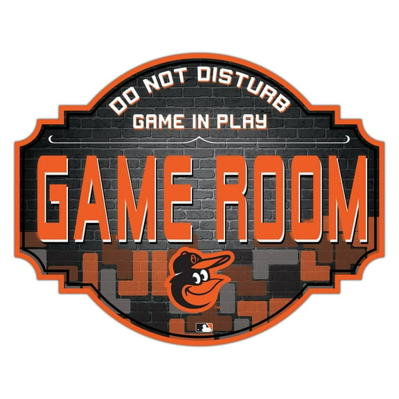 Baltimore Orioles 12'' Game Room Tavern Sign