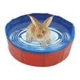 thumbnail image 1 of Foldable Pet Bath Pool Collapsible Hamster Rabbit Baby Cat Pool Pet Bathing Tub Pool for Small Newborn Baby Pets, 1 of 8