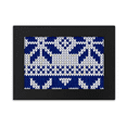 thumbnail image 1 of Snowflake Quadrilateral Nordic Illustration Pattern Desktop Photo Frame Ornaments Picture Art Painting, 1 of 3