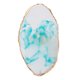thumbnail image 1 of Paleta Mezcla Uñas Esmalte Herramientas Con Borde Dorado Resina, 1 of 9