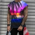thumbnail image 2 of IROINNID Round Neckline Tank Tops For Men Sleeveless Sports Tank Tops Vest Pullover Graphic Print Tops, 2 of 5
