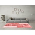 thumbnail image 3 of Ahgly Company Indoor Rectangle Patchwork Red Transitional Area Rugs, 2' x 4', 3 of 4