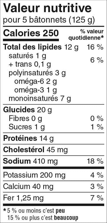 Great Value Breaded Fish Sticks, 680 g