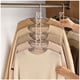 thumbnail image 1 of Perchas Ganchos para Pantalones, 2 PCS, 5 Niveles de Acero Inoxidable Multifuncional Perchas Plegables, Antideslizante, Organizador Ahorra Espacio, para Colgar Bufanda, Corbata, Ropa, 1 of 9