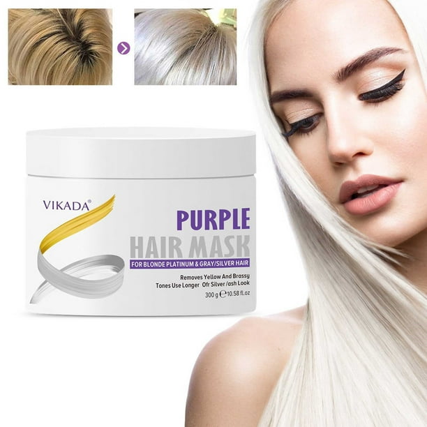 〖CFXNMZGR〗Pro Beauty Tools Hair Coloring Products Yellow Ash Toner Gray