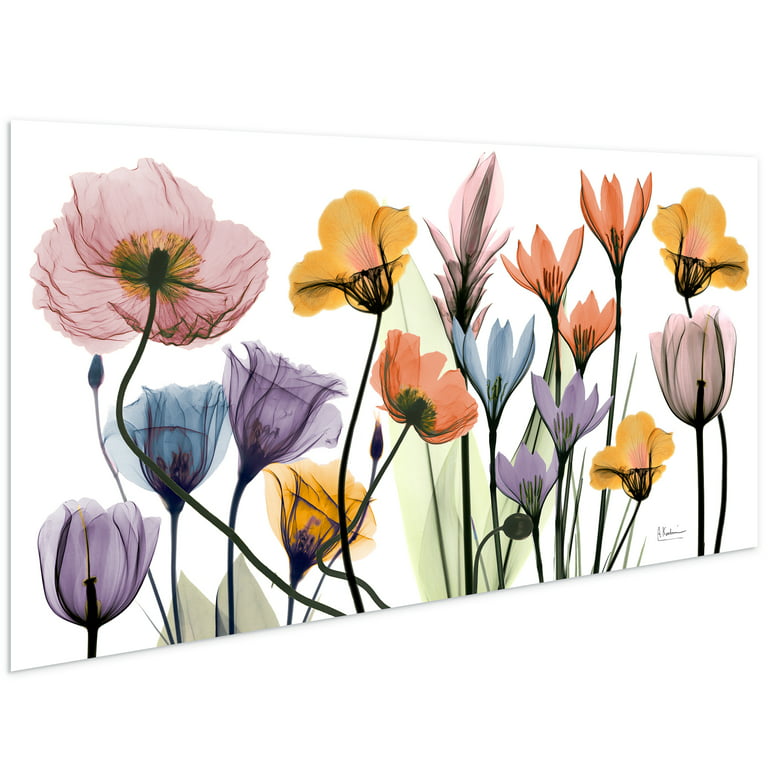 FLOWER HEAD GLASS WALL ART: Only $299.99 
