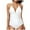 White-13, variant on Lopeceal Tummy Control Swimsuits for Women One Piece Bathing Suit Push Up Slimming Swimwear