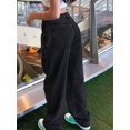 thumbnail image 5 of Jeans for Womens Wide Leg Baggy Loose Boyfriend Long Denim Pants Light Wash Vintage Fashion Trendy Vacation, 5 of 6