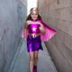 thumbnail image 2 of Vestido de superhéroe con capa y cuervo de Costume Great Pretenders, 2 of 7